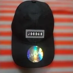 JORDAN 黒 キャップ YOUTHサイズ