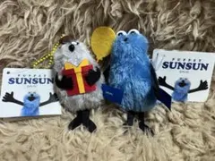 パペットスンスン ぬいぐるみマスコット スンスン ゾンゾン 2点セット