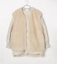 LOWRYS FARMボアベスト＆ブルゾン2Pセット