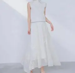 最終値下げ　アニュアンス　ショート丈　ニット　パール新品未使用 2025年最新】パールニット アニュアンスの人気アイテム - メルカリ