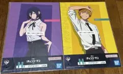 一番くじ 劇場版 チェンソーマン レゼ篇 H賞 クリアポスター レゼ　デンジ