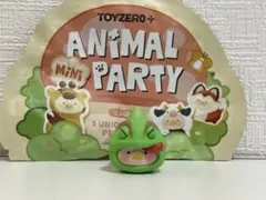 lulu the piggy アニマルパーティー　カメレオン　フィギュア