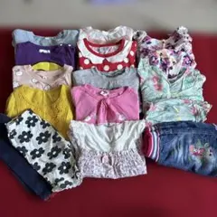女の子 半袖長袖 まとめ売り 15点セット