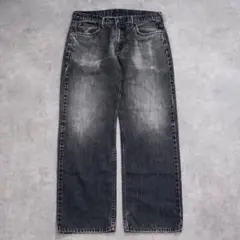 リーバイス569 Levis W33 ブルーデニム 青 古着 ボトム 20106