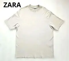 【新品未使用】ZARA メンズ Tシャツ ベージュ S 即購入OKのサムネイル