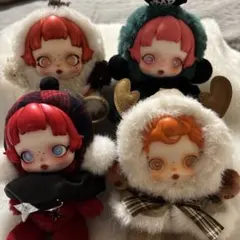 POPMART SKULLPANDA スカルパンダ　ロックオン　4体