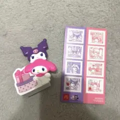 サンリオ ハッピーセット マイメロ クロミ マルチスタンドとシールのセット