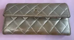 限定お値下げ　CHANEL マトラッセ 長財布 ゴールドのサムネイル