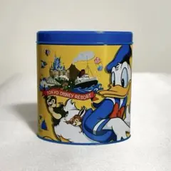 東京ディズニーリゾート限定　ドナルドダック　ミルクチョコレートクランチ缶　ミニ