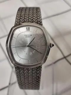 希少メンズ SEIKO CREDOR クレドール5931-5231 シルバー - メルカリ