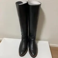 【最終値下げ】DIANA ブラックロングブーツ 背面ファスナー付き