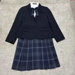 美品　ポンポネット ジュニア　M/150 お受験用　卒服　スーツ セット