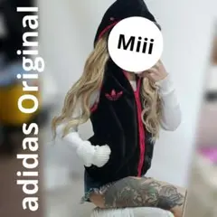 A11997 adidas Original ほぼ未使用もこもこニットベスト春先