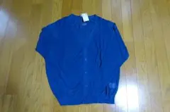 ユニクロ ライトVネックカーディガン 66Blue　新品タグ付き
