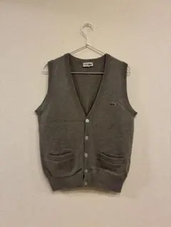 CHEMISE LACOSTE ニットベスト グレー サイズ4