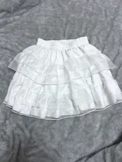 ホワイト ミニスカート フリル レース SHEIN インパン M ロリィタのサムネイル