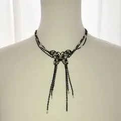 00s 蝶々チェーンネックレス 平成ギャル フェアリーグランジy2k森ガール