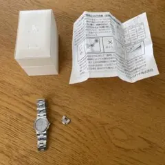 セイコー レディース 時計 ホワイト文字盤