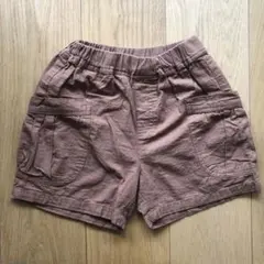美品✨　MARKEY'S ハーフパンツ ブラウン　サイズ130