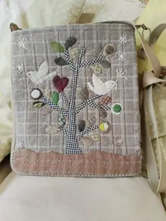 パッチワーク、ショルダーポシエット、キルト