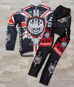 古着 FUJI ROCK RACING イタリア製 フルジップサイクルジャージ 古着 FUJI ROCK RACING イタリア製 フルジップサイクルジャージ