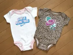 セール中！！レア！ベビーNIKE ロンパース２点セット