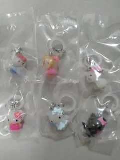 ハローキティ めじるしアクセサリー　コンプ