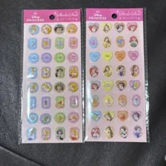 Disney プリンセス シールセット 2枚セット
