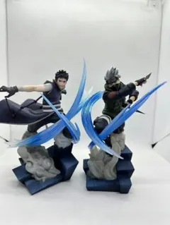 ☆美品カカシ&オビトフィギュアセット