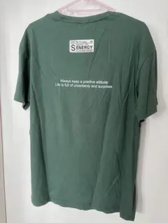 ロゴプリント 半袖Tシャツ グリーン
