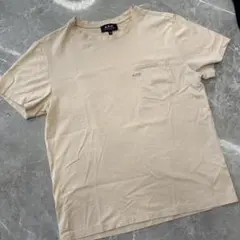 A.P.C. ベージュ 半袖 Tシャツ XS