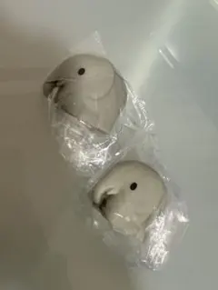 カプセルトイ フィギュア 2個セット グレー