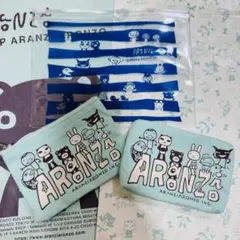 アランジアロンゾ コインケース·ティッシュケース·透明ポーチ3点セット