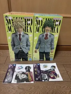 【未開封】ヒロアカ 一番くじ 紡がれる想い A賞 緑谷出久 B賞 爆豪勝己