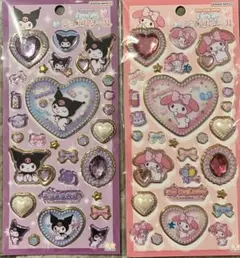 サンリオ キラキラジュエルシールセット　クロミ　マイメロ