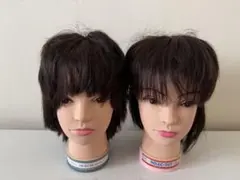 美容師 理容師 ﻿ 三矢 カットウィッグ カットマネキン 4体セット 練習