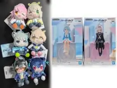 ブルアカぬいぐるみ6種アビドスヒフミシロコアロナプラナフィギュア 新品未開封