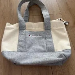 Champion トートバッグ グレー×ホワイトのサムネイル