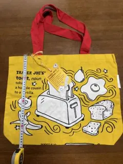 トレダージョーズ／トートバッグ イエロー トースター &ワッフル