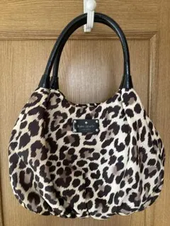ケイトスペード スティービー ショルダー ハンドバック アニマル柄 ヒョウ柄