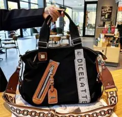 DICELATTI トートバッグ　ショルダーバッグ2way　大容量