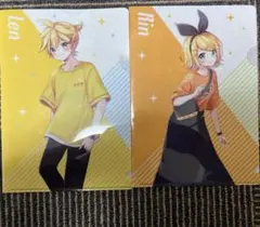 鏡音レン・リン ローソンコラボ クリアファイル