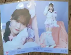 イコラブ 髙松瞳 猫衣装 生写真 セミコンプ