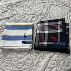 新品Polo Ralph Lauren ハンカチ 2枚ラルフローレン