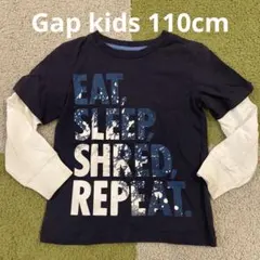 Gap kids 110cm ロンT  ギャップキッズ　重ね着風　長袖
