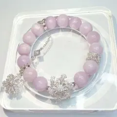 【感情の安定】クンツァイト　天然石　パワーストーン　【自分を愛する】