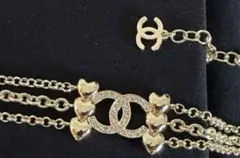 今だけ　CHANEL ハートチョーカーネックレスのサムネイル