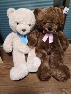 テディベア ぬいぐるみ 2体セット