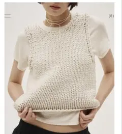 TODAYFUL Hand Knit Vest オフホワイト TODAYFUL Hand Knit Vest オフホワイト - メルカリ