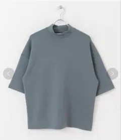 【新品】URBAN RESEARCH　半袖Tシャツ　スモークブルー　L